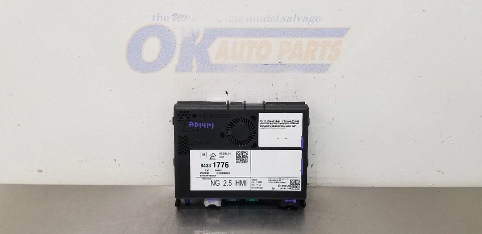 GMC SIERRA 1500 18 INTERFAZ HOMBRE MÁQUINA HMI 84331776 Foto 1 de 4