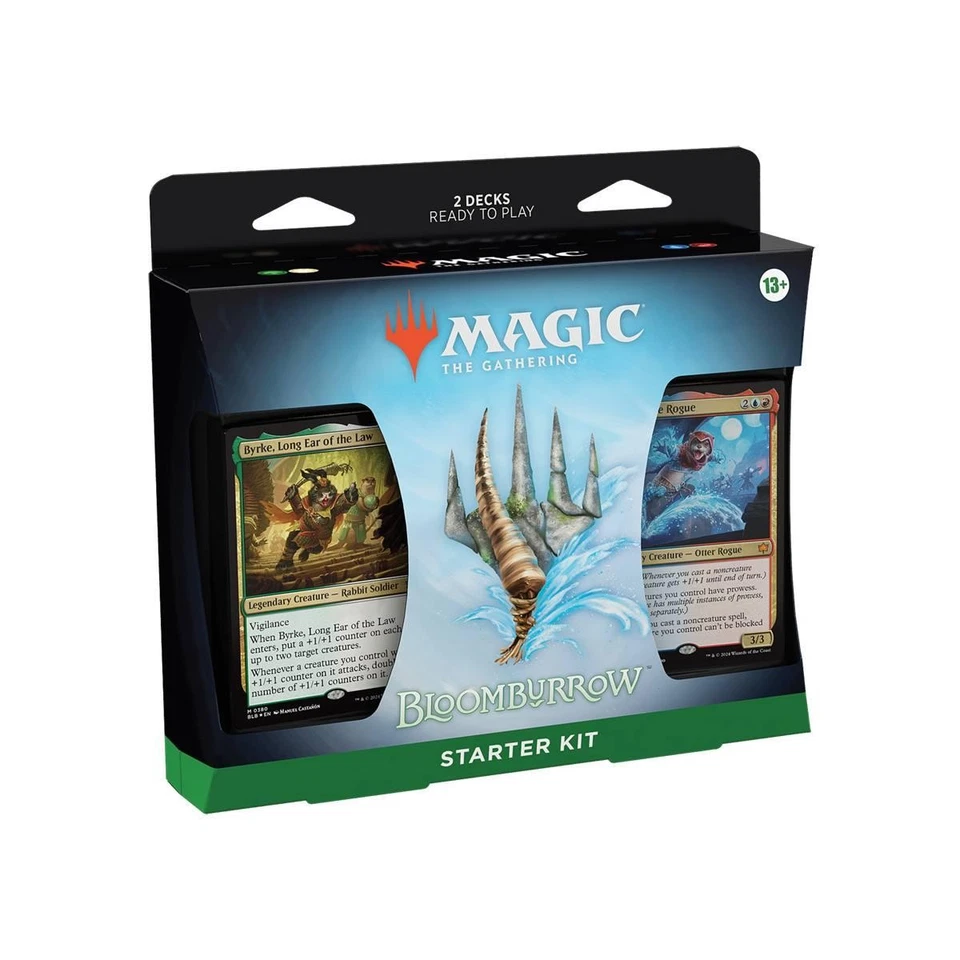 Bloomburrow - Starter Kit 2 Deck Mazzi Einführungsvideos Eng Magic MTG - Bild 1 von 1