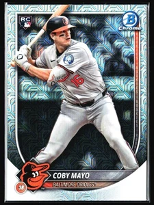2025 Bowman Chrome Mojo Coby Mayo Rookie Baltimore Orioles #83 - Picture 1 of 2