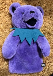 Grateful Dead Golf Club Head Cover Purple Dancing Bear Winning Edge Designs 13" - Picture 1 of 6
