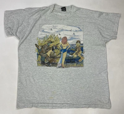 Camiseta DE COLECCIÓN Artwear N Evans Funny Hunting 1993 Hombres XL 90s Puntada Única Foto 1 de 4