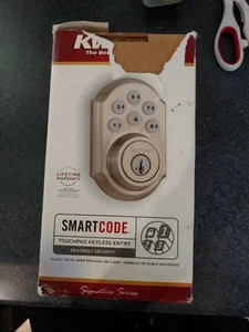 Panel táctil Kwikset Smart Code entrada sin llave serie Signature - Imagen 1 de 5
