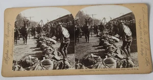 Entladen Kriegsbedarf Chickamauga Park Georgia GA Keystone Stereoview - Bild 1 von 7