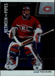 2002-03 Between the Pipes Hockey Card Pick
