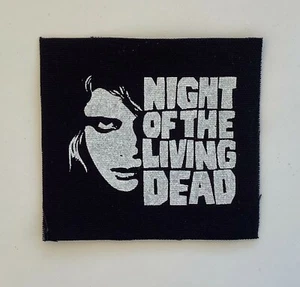 Night Of The Living Dead Sew On Cloth Patch 4" X 4" Horror Movie (CP294) - Picture 1 of 1