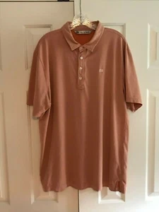 Travis Mathew Kurzarm Poloshirt XL Peach Extra Large TM Travismathew Golf - Bild 1 von 2