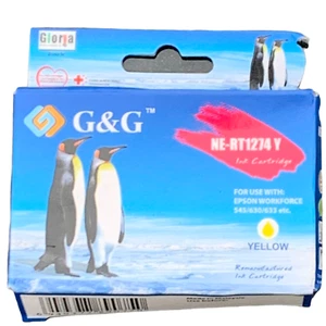 G&G NE-RT1274 Y Cartucho de tinta amarilla Epson Workforce S45/630/633 - Imagen 1 de 4