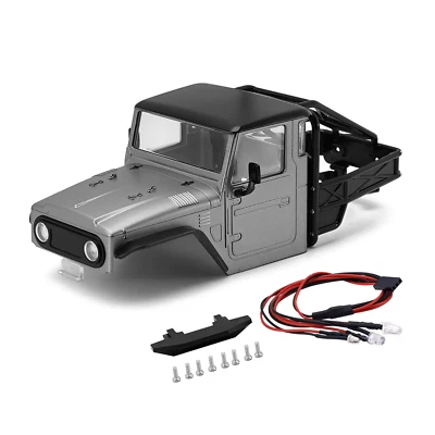 INJORA IR40 Hard Body Shell with Cage for 1/18 RC Crawler TRX4M Defender Bronco - Image 1 of 4