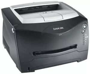 LEXMARK E232 A4 PARALLEL USB MONOCHROME 30ppm 1200dpi FAST DESKTOP LASER PRINTER - Picture 1 of 3
