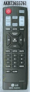 AKB73655761 NEW LG OEM HOME THEATER REMOTE CONTROL - Picture 1 of 3