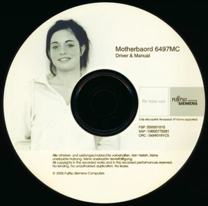 Motherbaord 6497MC Driver i instrukcja CD - Zdjęcie 1 z 11