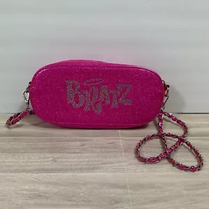 Borsa a tracolla Dolls Kill X Bratz rosa scintillante retrò telefono laterale - Foto 1 di 11