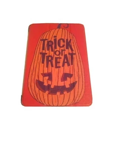 Moko Ipad Mini 4/5 Halloween Trick or Treat Pumpkin Protective Case - Picture 1 of 7