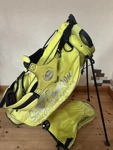 Scotty Cameron Circle T Pathfinder Stand bag caddy bag yellow Rare Used - Picture 1 of 16