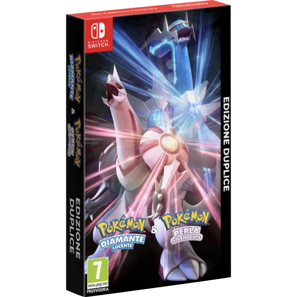 NINTENDO SWITCH Pokemon Diamante/Perla Double Pack UFFICIALE ITALIA