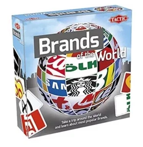 Tactic Games Brands of The World Gioco di Carte Nuovo e Sigillato Età 12+ Logo 2+ Pl - Foto 1 di 5