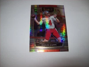 2022 Select Draft Picks Bailey Zappe #10 Rookie Concourse Silver Prizm Free Ship - Picture 1 of 4