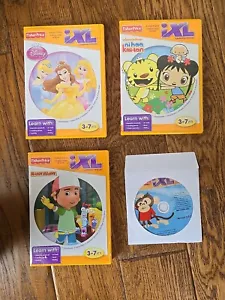 Fisher Price iXL Learning System 4 Game Software Lot Disney Princess, nihao kai - Picture 1 of 9