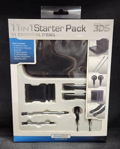 Nintendo 3DS 11-in-1 Starter Pack dreamGEAR (Schwarz) (Nintendo DS) BRANDNEU - Bild 1 von 2