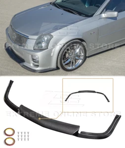 Front Lip Lower Bumper Splitter Fits 03-08 Cadillac CTS-V CARBON FIBER Package - Picture 1 of 12