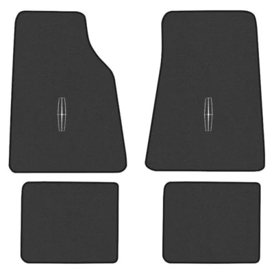 Lincoln Custom Logo Loop Carpet Floor Mats - Choose Mat Color And Logo - Image 1 of 4