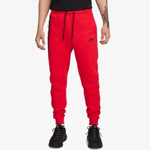Nike NSW TECH FLEECE PANTS RED MEN´S Size S FZ4710-657 - Picture 1 of 5