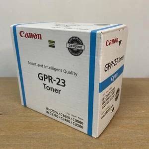 Genuine New Canon GPR-23 GPR23 Cyan Toner For IR C2550 C2880 C3080 Sealed - Picture 1 of 5