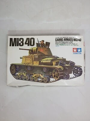 TAMIYA 1:35 CARRO ARMATO M13/40 KIT MODELLO PLASTICA MINIATURA MILITARE #35034 - Immagine 1 di 2