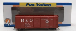 Fox Valley Models 30327 HO Scale B&O Wagontop Boxcar #380645 LN/Box - Picture 1 of 5