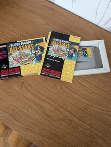 Super Mario All Stars game , boxed with manual PAL - Picture 1 of 1