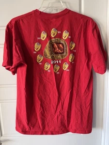 St Louis Cardinals Shirt Herren Large MLB Baseball 2011 World Series Champions Maj - Bild 1 von 5
