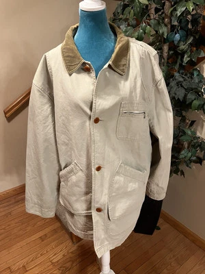 Chaqueta de Granero LL Bean de Colección Forrada de Lona Tareas Campo Para Hombre Talla XXL Foto 1 de 4