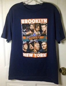 Camiseta WWE Summer Slam Brooklyn Nueva York 2016 adulto talla grande - Imagen 1 de 18