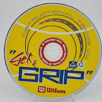 "Get a Grip" Wilson Instructional Tennis CD Computer Software Program DISC ONLY - Image 1 of 2