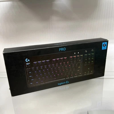 Logitech G PRO TKL Wired Mechanical GX Blue Clicky Gaming Keyboard w/ RGB - Image 1 of 4