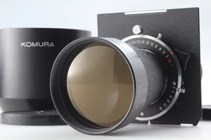 [Near MINT w/Hood] Komura 400mm f8 Large Format Camera Telephoto Lens From JAPAN - Picture 1 of 17