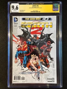 Earth 2 #0 CGC 9.6 SS PRIMERA IMPRESIÓN FIRMADA POR JAMES ROBINSON noviembre 2012 DC Comics nuevo 52 - Imagen 1 de 3