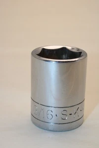 S-K Tools 13/16" 6 puntos 1/2" enchufe de accionamiento hecho en EE. UU. 41126 - excelente - Imagen 1 de 4