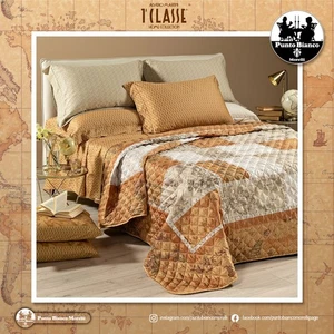 Trapuntino o trapunta primaverile ed estivo, copriletto trapuntato Prima Classe - Picture 1 of 29