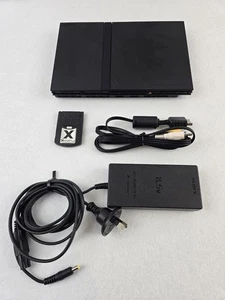 Sony PlayStation 2 PS2 Slim SCPH-79002 PAL Console Cables Card  - Picture 1 of 12