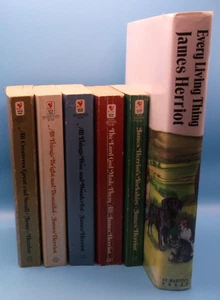 5 Original Bestselling Paperbacks by James Herriot and an Added Hardcover Sequel - Picture 1 of 8