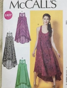 McCalls 6954 Sewing Pattern Sleeveless Summer Dress Misses Size Xsm-Sm-Med UNCUT - Bild 1 von 1