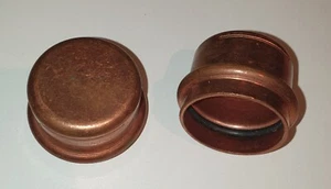2 Stück: Viega RN 35 mm Prestabo Fitting Profipress Sanpress Kupfer Kappe - Bild 1 von 2