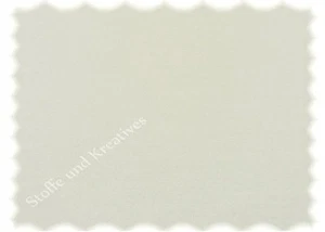 Modal Uni Stretch-Jersey ecru Viskose mit leichtem Glanz 50 cm - Bild 1 von 1
