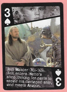 Star Wars: Story of Darth Vader, Three of Spades, Single Swap Playing Card - NM - Picture 1 of 2