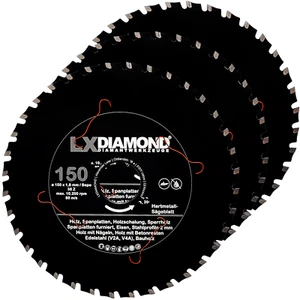 LXDIAMOND 3x Hartmetall Sägeblatt 150mm Holz Metall passend fü. Bepo FFS 150 151 - Bild 1 von 8