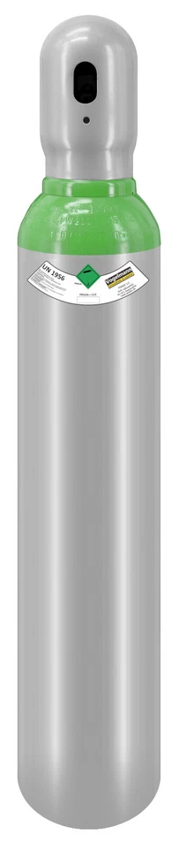 Botella de gas ARGON + CO2 Bombona para soldadura MIG 8l MIX - Imagen 1 de 4