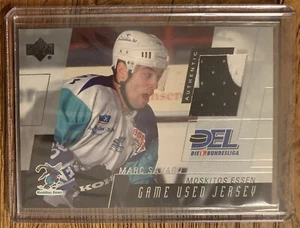 🔥 2000-01 DEL Upper Deck Game Used Jersey Marc Savard - Moskitos Essen - 2 clrs - Bild 1 von 2