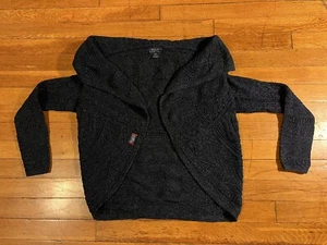 Polo Ralph Lauren Shawl Collar Cable Knit Cardigan Sweater Girl’s M 8-10 Blue - Picture 1 of 15