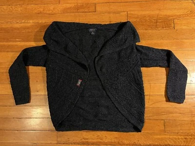 Polo Ralph Lauren Mantón Cuello Cable Tejido Cárdigan Suéter Niña’s M 8-10 Azul Foto 1 de 4